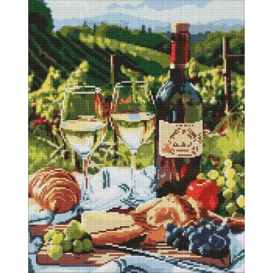Doamentowa mozaika - Po�udniowa uczta 40x50cm Ideyka