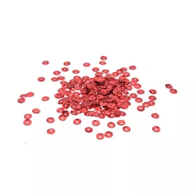 Arpex Cekiny dekoracyjne czerwone 15g