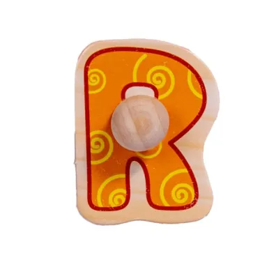 Ukadanka drewniana Literki Smily Play