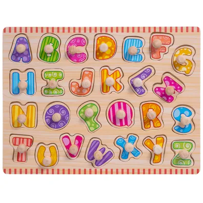 Ukadanka drewniana Literki Smily Play