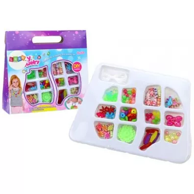 Zestaw koralik�w do robienia bi�uterii LeanToys