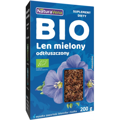 NaturaVena Len mielony 200 g Bio