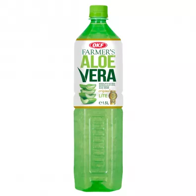 Okf Napj z czstkami aloesu Farmer`s Aloe Vera 1.5 l