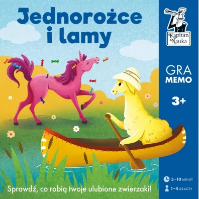 Gra memo Lamy i jednoro�ce Kapitan Nauka Edgard