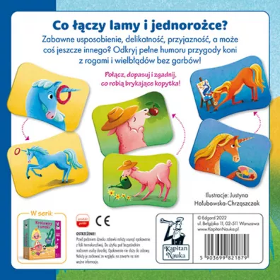 Gra memo Lamy i jednoro�ce Kapitan Nauka Edgard