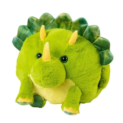 Poduszka dinozaur i pluszowy ogrzewacz do d�oni Cozy Noxxiez