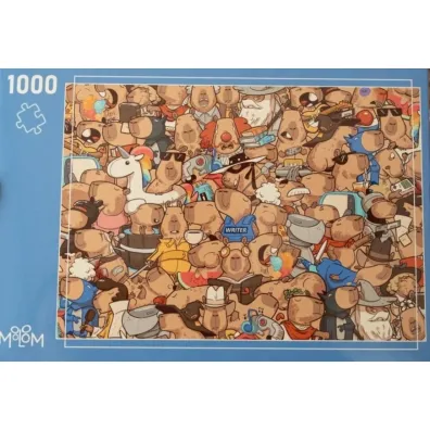 Puzzle 1000 el. Kapibara impossible Molom