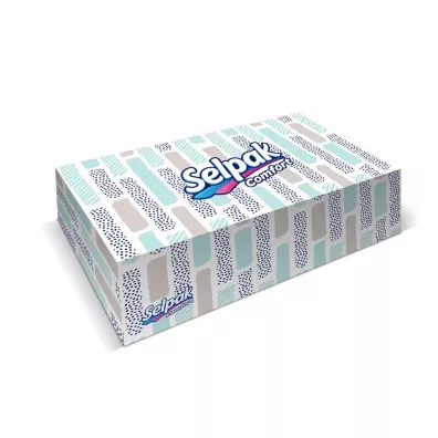 Selpak Chusteczki higieniczne Comfort w pude�ku 150 szt.