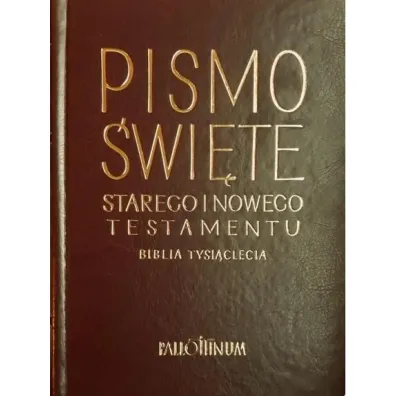 Biblia Tysi�clecia wydanie V. Pismo �wi�te Starego i Nowego Testamentu Pami�tka I Komunii �wi�tej we