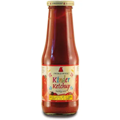 Zwergenwiese Ketchup dla dzieci bezglutenowy 500 ml Bio