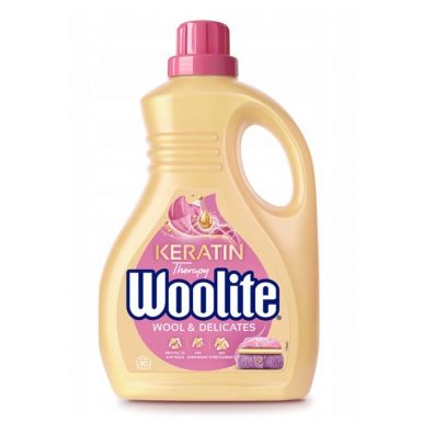Woolite Delicate Wool pyn do prania ochrona delikatnych tkanin z keratyn 1.8 l