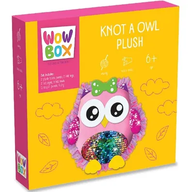 Zestaw kreatywny poduszka Diy Sowa WOW127209 Tm Toys