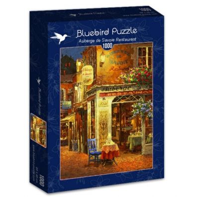 Puzzle 1000 el. Restauracja Auberge de Savoie Bluebird Puzzle