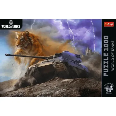 Puzzle 1000 el. World of Tanks: Tygrys II Trefl