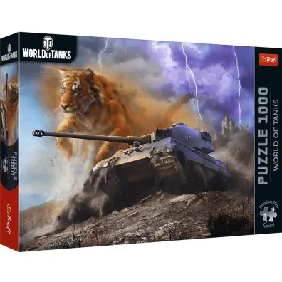 Puzzle 1000 el. World of Tanks: Tygrys II Trefl