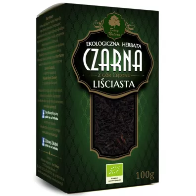 Dary Natury Herbata czarna liciasta 100 g Bio