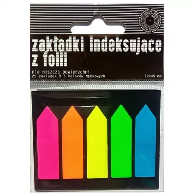 Ziemia Obiecana Zak�adki indeksuj�ce Neon PET