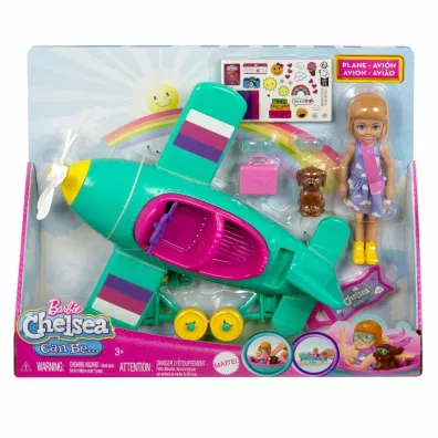 Barbie Chelsea. Mo�esz by� Samolot Zestaw z lalk� Mattel