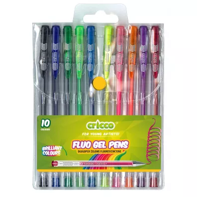 Cricco D�ugopisy �elowe fluorescencyjne 10 szt.