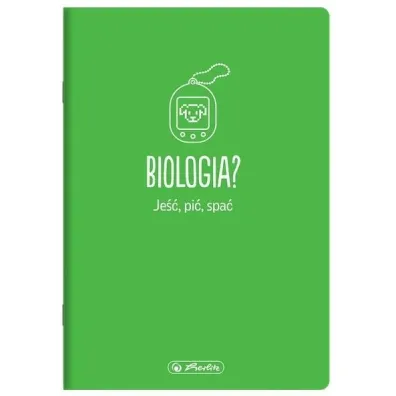 Herlitz Zeszyt A5/60K kratka Biologia