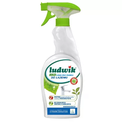 Ludwik Pianka do czyszczenia �azienki Ecolabel Cytrusy i eukaliptus 750 ml