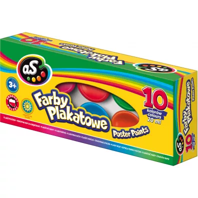 Astra Farby plakatowe 10 x 20 ml