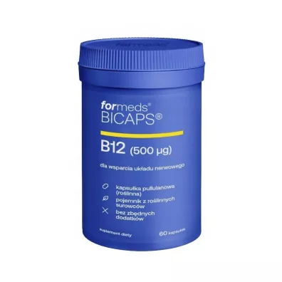 Formeds Bicaps Witamina B12 Suplement diety 60 kaps.