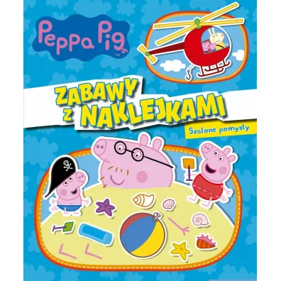 Szalone pomys�y zabawy z naklejkami �winka Peppa