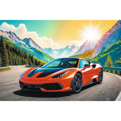 Puzzle 100 el. Wy�cig z czasem Trefl