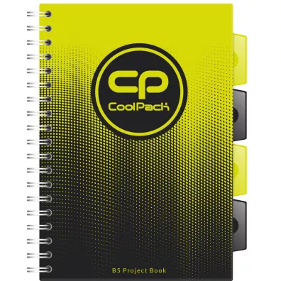 CoolPack Ko�ozeszyt B5 Gradient Lemon kratka 200 kartek