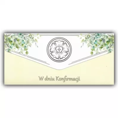 Karnet-koperta Konfirmacja
