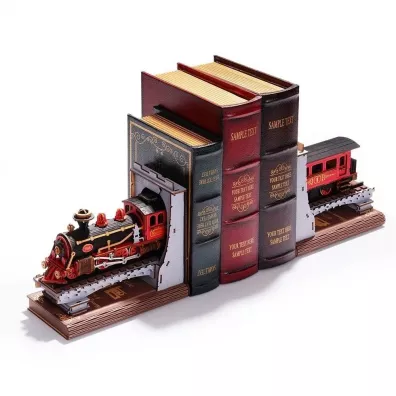 Puzzle Sk�adany drewniany Model Book Nook Poci�g Stulecia Nice-idea.pl