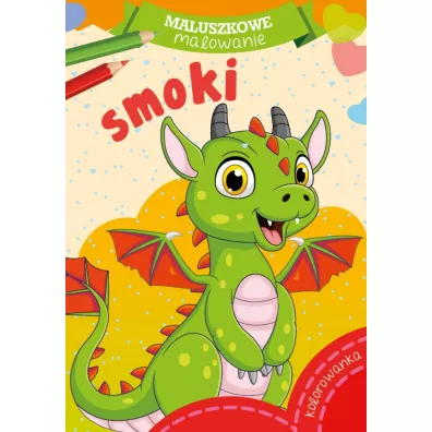Malowanka A5 Maluszkowe malowanie. Smoki SKRZAT 159321