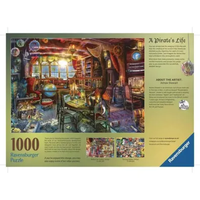Puzzle 1000 el. Pirackie �ycie Ravensburger