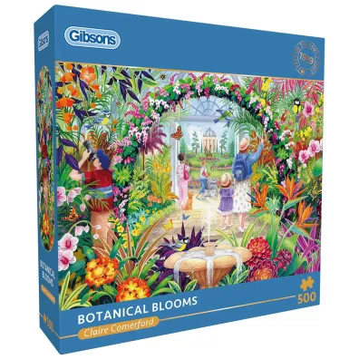Puzzle 500 Kwiaty botaniczne 113735 Gibsons