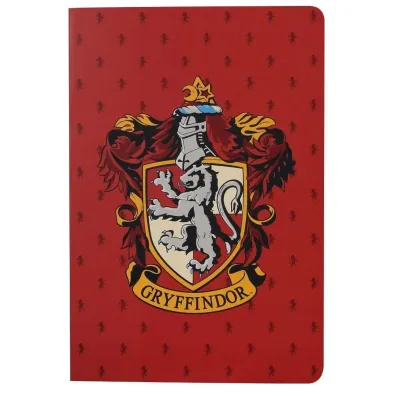 Half Moon Bay Harry Potter Notatnik A5 linia - Herb Gryffindoru