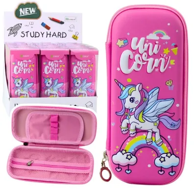 LeanToys Pi�rnik Jednoro�ec r�owy