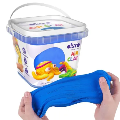 Okto Zestaw lekkiej powietrznej ciastoliny niebieskiej 910ml