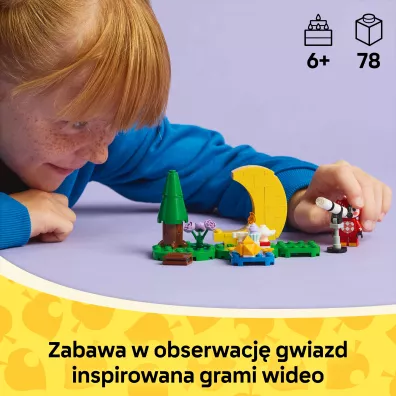 LEGO Animal Crossing Obserwacja gwiazd z Celeste 77053
