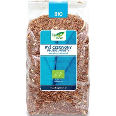 Bio Planet Ryż czerwony pełnoziarnisty 1 kg Bio