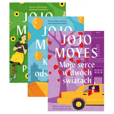 Pakiet Lou Clark. Tomy 1-3: Zanim si� pojawi�e�, Kiedy odszed�e�, Moje serce w dw�ch �wiatach - Jojo Moyes
