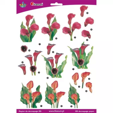 Titanum Papier do decoupage 3D Kalie