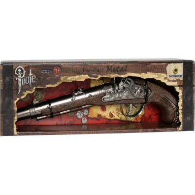 Pistolet Pirata metalowy Pulio