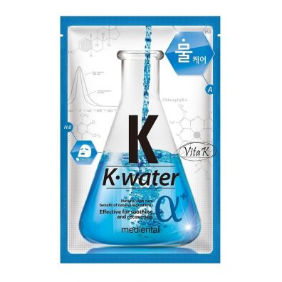 Mediental K-Water nawadniająca maska do twarzy z witaminą K w płachcie 23 ml