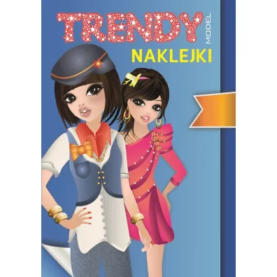 Trendy Model Naklejki Blue