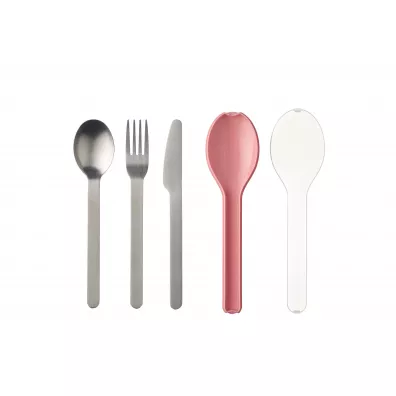 Mepal Zestaw 3 sztucw Ellipse Nordic Pink