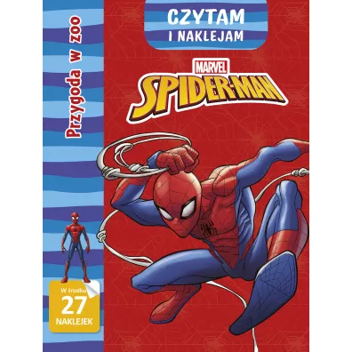 Czytam i naklejam. Przygoda w zoo. Marvel Spider-Man