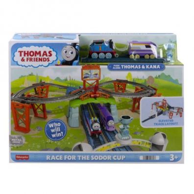 Thomas & Friends Wycig o Puchar Sodoru Zestaw torw HFW03 Mattel