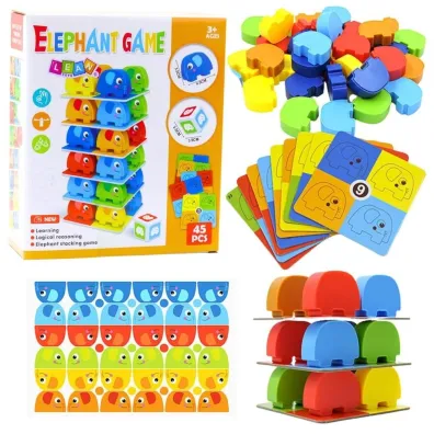 Wie�a ze s�onik�w 45el LeanToys