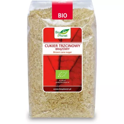 Bio Planet Cukier trzcinowy brzowy 500 g Bio